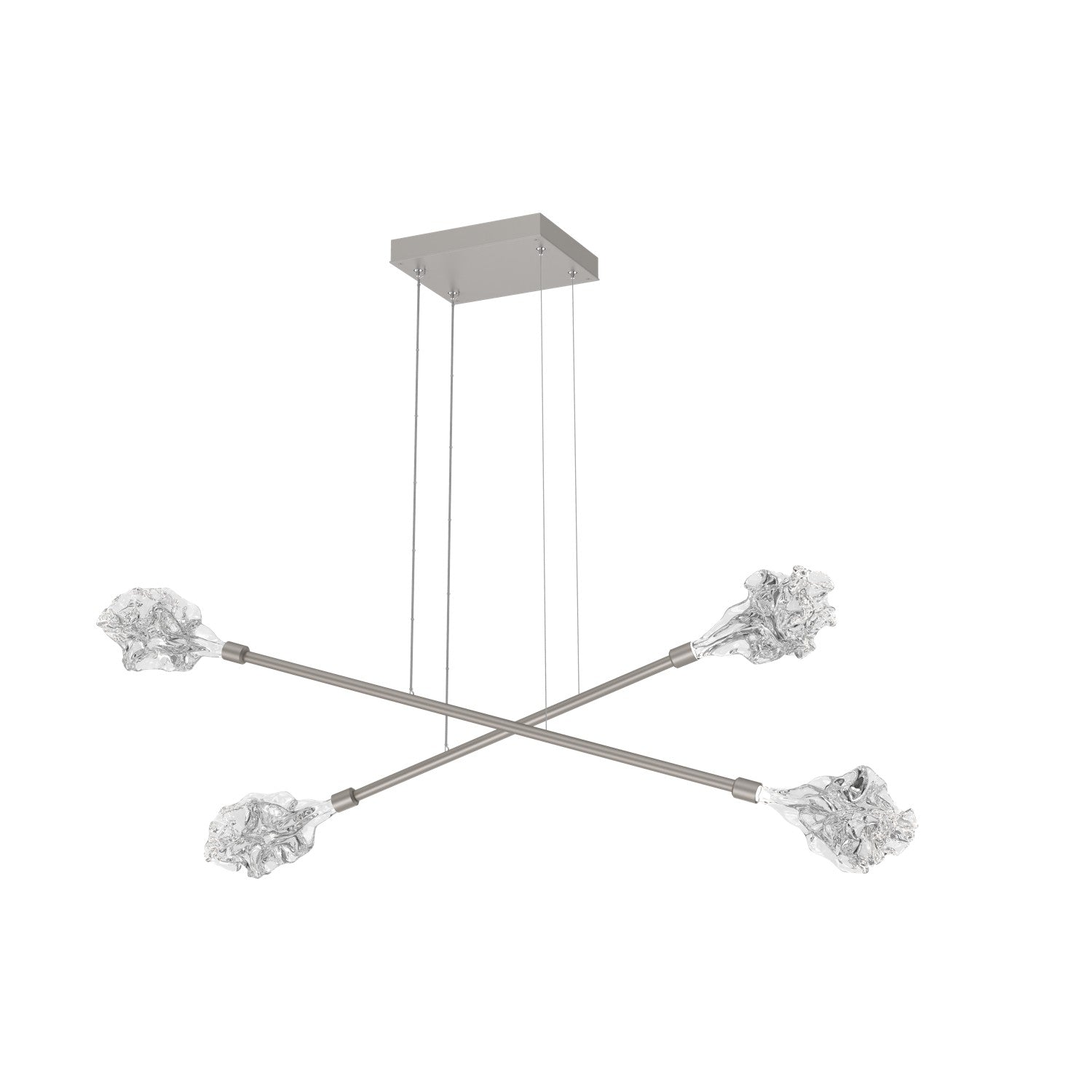 Hammerton Studio - PLB0059-M2-BS-BC-CA1-L3 - LED Lantern - Blossom - Beige Silver