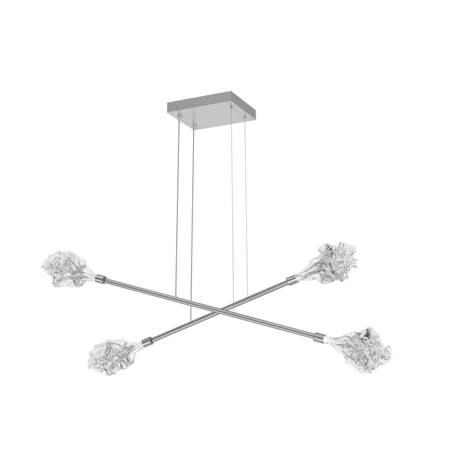 Hammerton Studio - PLB0059-M2-CS-BC-CA1-L1 - LED Lantern - Blossom - Classic Silver