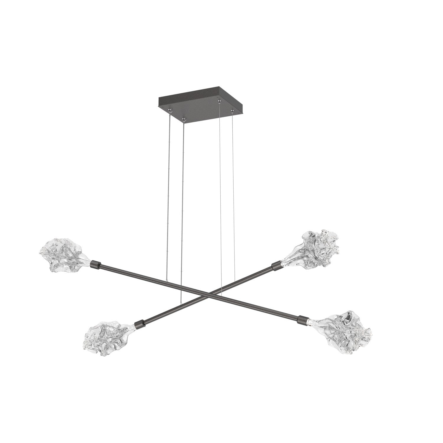 Hammerton Studio - PLB0059-M2-GP-BC-CA1-L1 - LED Lantern - Blossom - Graphite