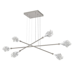 Hammerton Studio - PLB0059-M3-BS-BC-CA1-L1 - LED Lantern - Blossom - Beige Silver