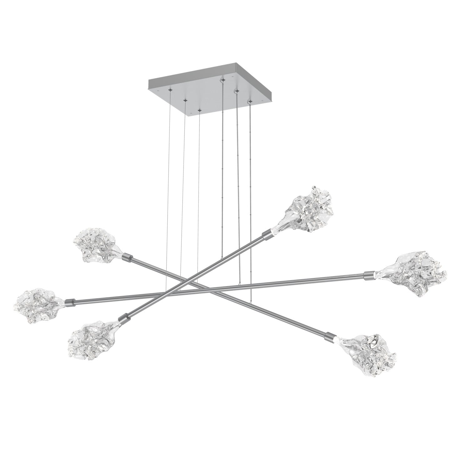 Hammerton Studio - PLB0059-M3-CS-BC-CA1-L1 - LED Lantern - Blossom - Classic Silver