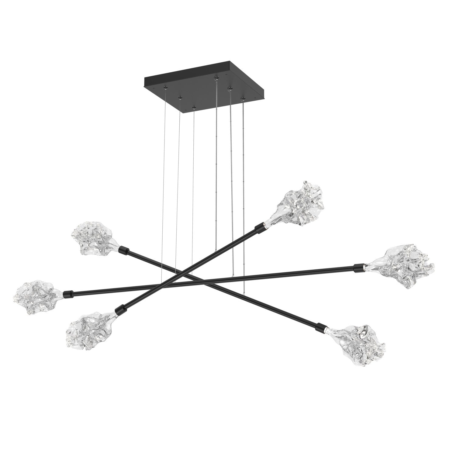 Hammerton Studio - PLB0059-M3-MB-BC-CA1-L1 - LED Lantern - Blossom - Matte Black