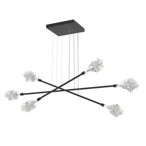 Hammerton Studio - PLB0059-M3-MB-BC-CA1-L3 - LED Lantern - Blossom - Matte Black
