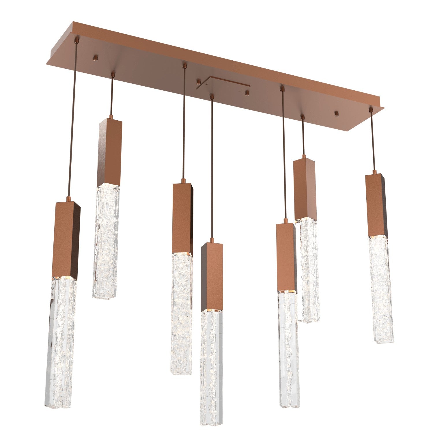 Hammerton Studio - PLB0060-07-BB-GC-C01-L1 - LED Pendant - Axis - Burnished Bronze