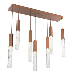 Hammerton Studio - PLB0060-07-BB-GC-C01-L3 - LED Pendant - Axis - Burnished Bronze