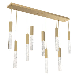 Hammerton Studio - PLB0060-09-GB-GC-C01-L3 - LED Pendant - Axis - Gilded Brass