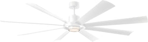 Modern Forms Fans - FR-W2303-72L-MW - 72"Ceiling Fan - Aura - Matte White