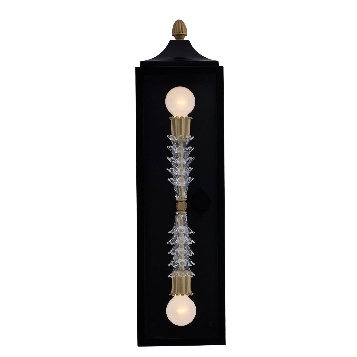 Kalco - 410121MB - Two Light Wall Sconce - Midsummer - Matte Black