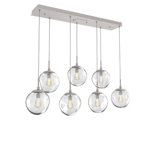 Hammerton Studio - PLB0062-07-BS-C-C01-E2 - Seven Light Pendant - Aster - Beige Silver