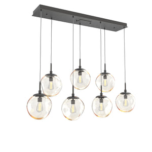 Hammerton Studio - PLB0062-07-GP-A-C01-E2 - Seven Light Pendant - Aster - Graphite