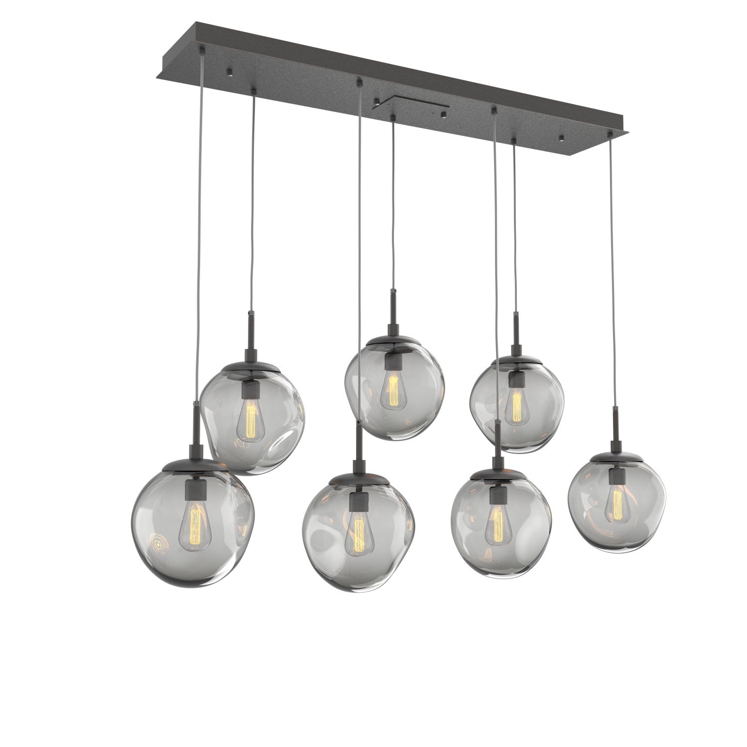 Hammerton Studio - PLB0062-07-GP-S-C01-E2 - Seven Light Pendant - Aster - Graphite