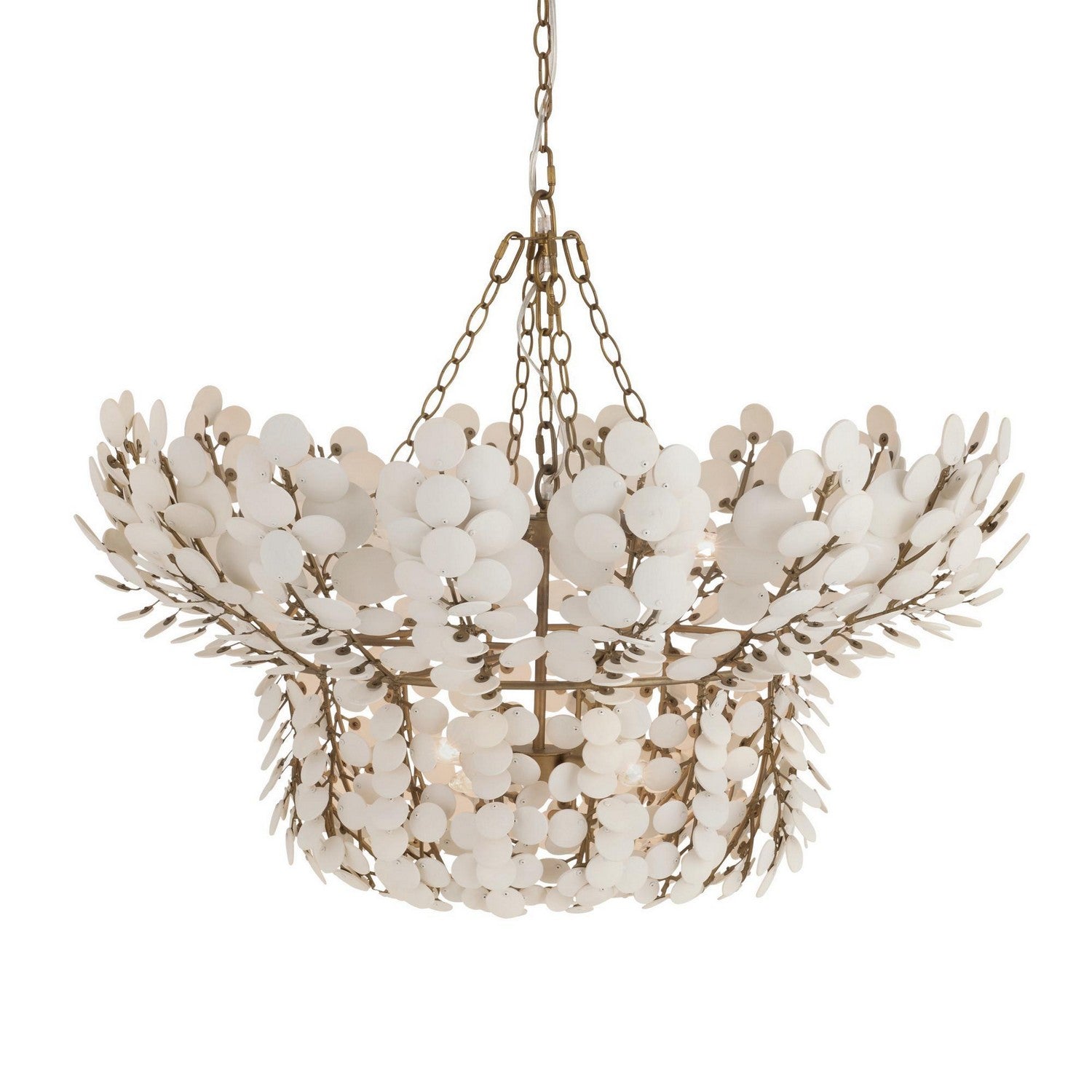 Arteriors - DLS14 - Eight Light Chandelier - Bilal - Ivory