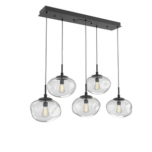 Hammerton Studio - PLB0064-05-MB-C-C01-E2 - Five Light Pendant - Nebula - Matte Black