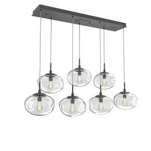 Hammerton Studio - PLB0064-07-GP-C-C01-E2 - Seven Light Pendant - Nebula - Graphite