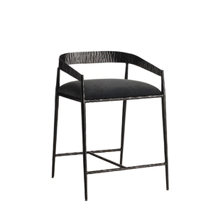 Arteriors - FSI21 - Counter Stool - Ansel - Midnight Grey