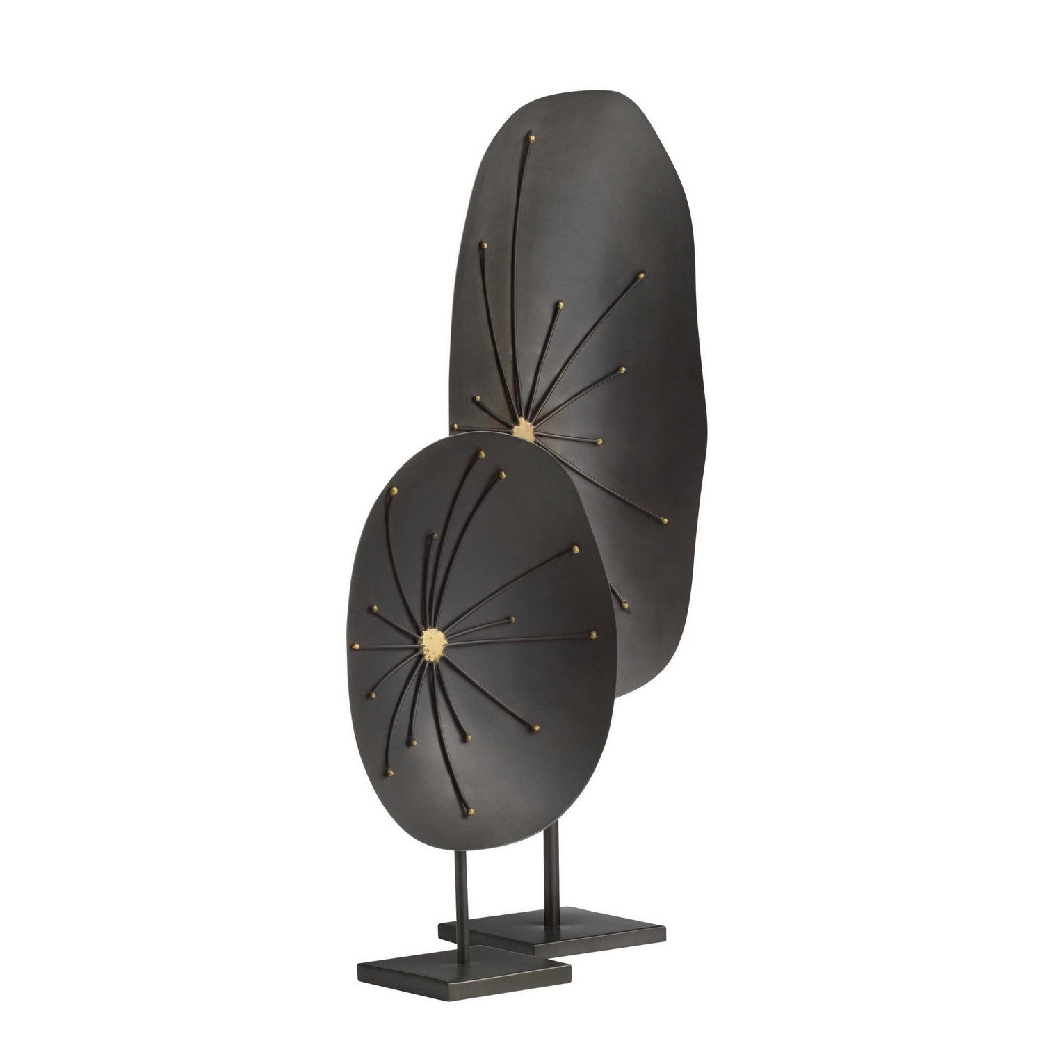 Arteriors - ASI11 - Sculptures, Set of 2 - Jura - Natural Iron