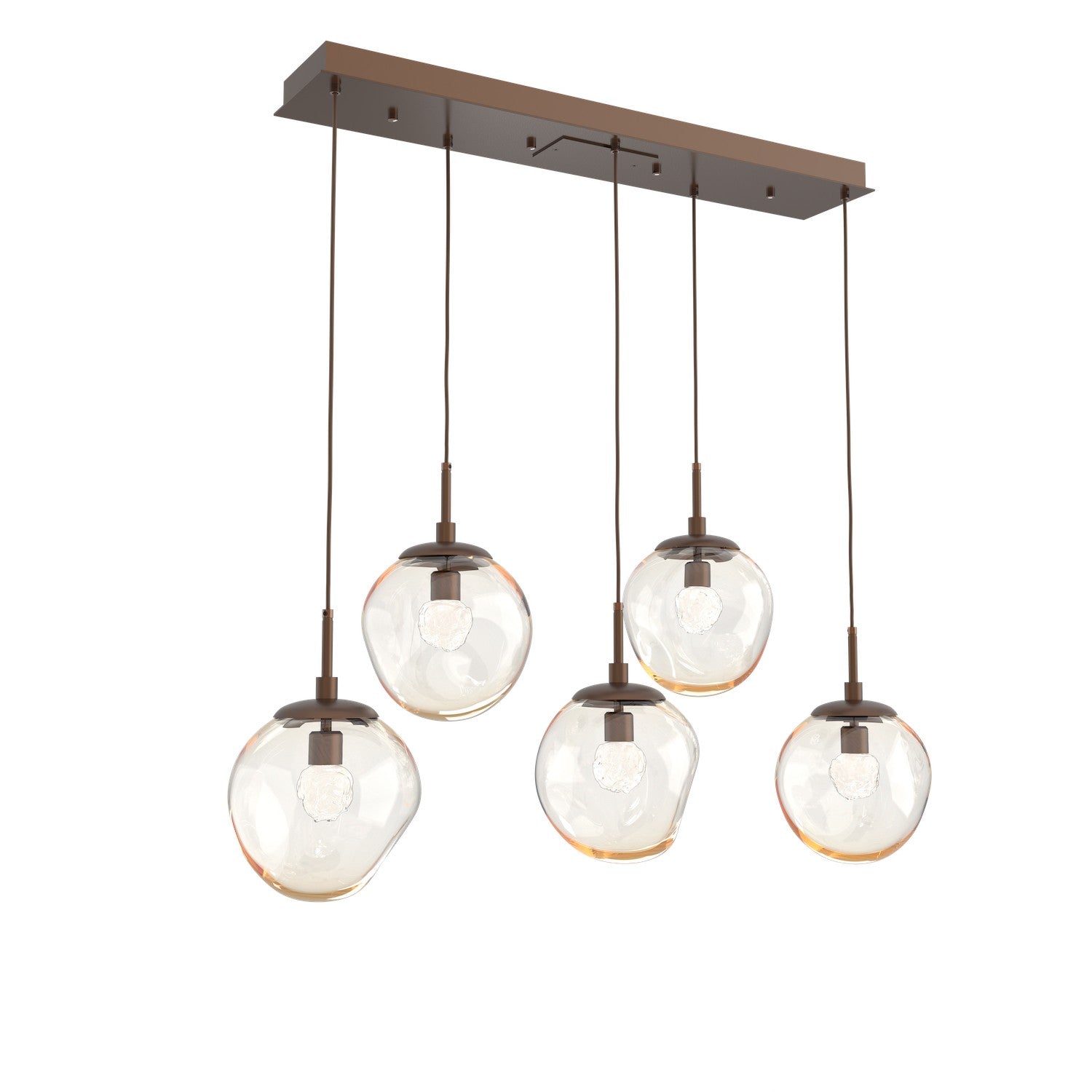 Hammerton Studio - PLB0066-05-BB-FA-C01-L1 - LED Pendant - Aster - Burnished Bronze