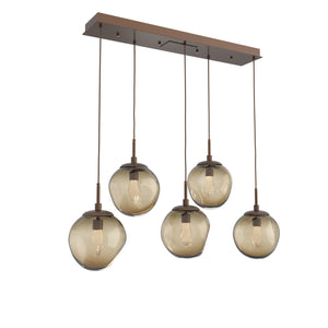 Hammerton Studio - PLB0066-05-BB-GB-C01-L3 - LED Pendant - Aster - Burnished Bronze