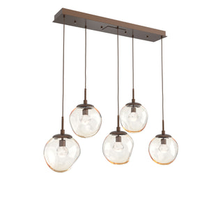 Hammerton Studio - PLB0066-05-BB-ZA-C01-L1 - LED Pendant - Aster - Burnished Bronze