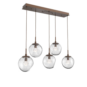 Hammerton Studio - PLB0066-05-BB-ZC-C01-L3 - LED Pendant - Aster - Burnished Bronze