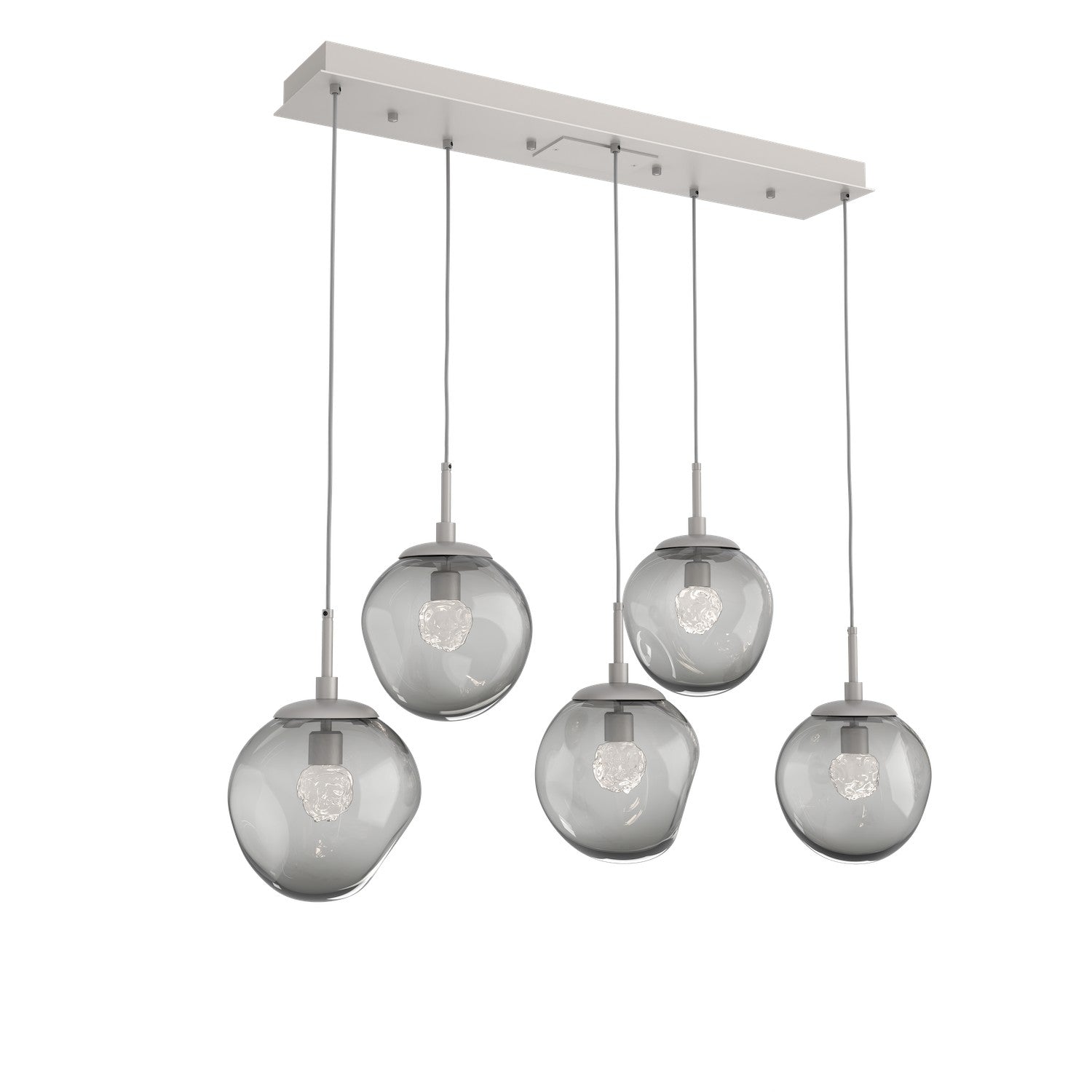 Hammerton Studio - PLB0066-05-BS-FS-C01-L1 - LED Pendant - Aster - Beige Silver