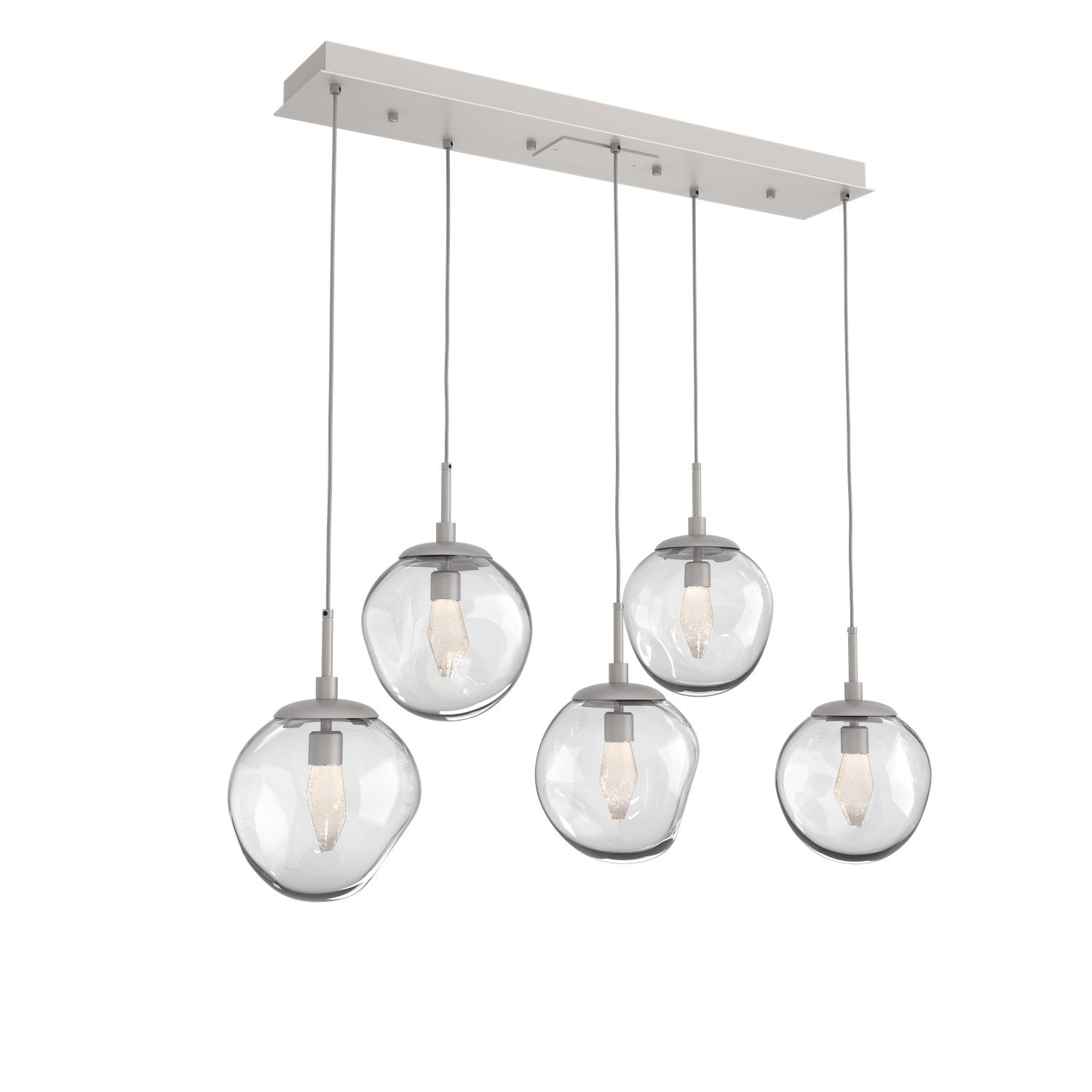 Hammerton Studio - PLB0066-05-BS-GC-C01-L1 - LED Pendant - Aster - Beige Silver