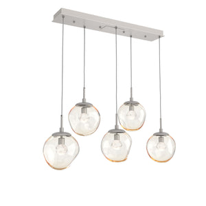 Hammerton Studio - PLB0066-05-BS-ZA-C01-L1 - LED Pendant - Aster - Beige Silver