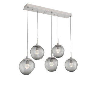 Hammerton Studio - PLB0066-05-BS-ZS-C01-L1 - LED Pendant - Aster - Beige Silver
