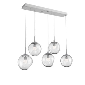 Hammerton Studio - PLB0066-05-CS-FC-C01-L3 - LED Pendant - Aster - Classic Silver