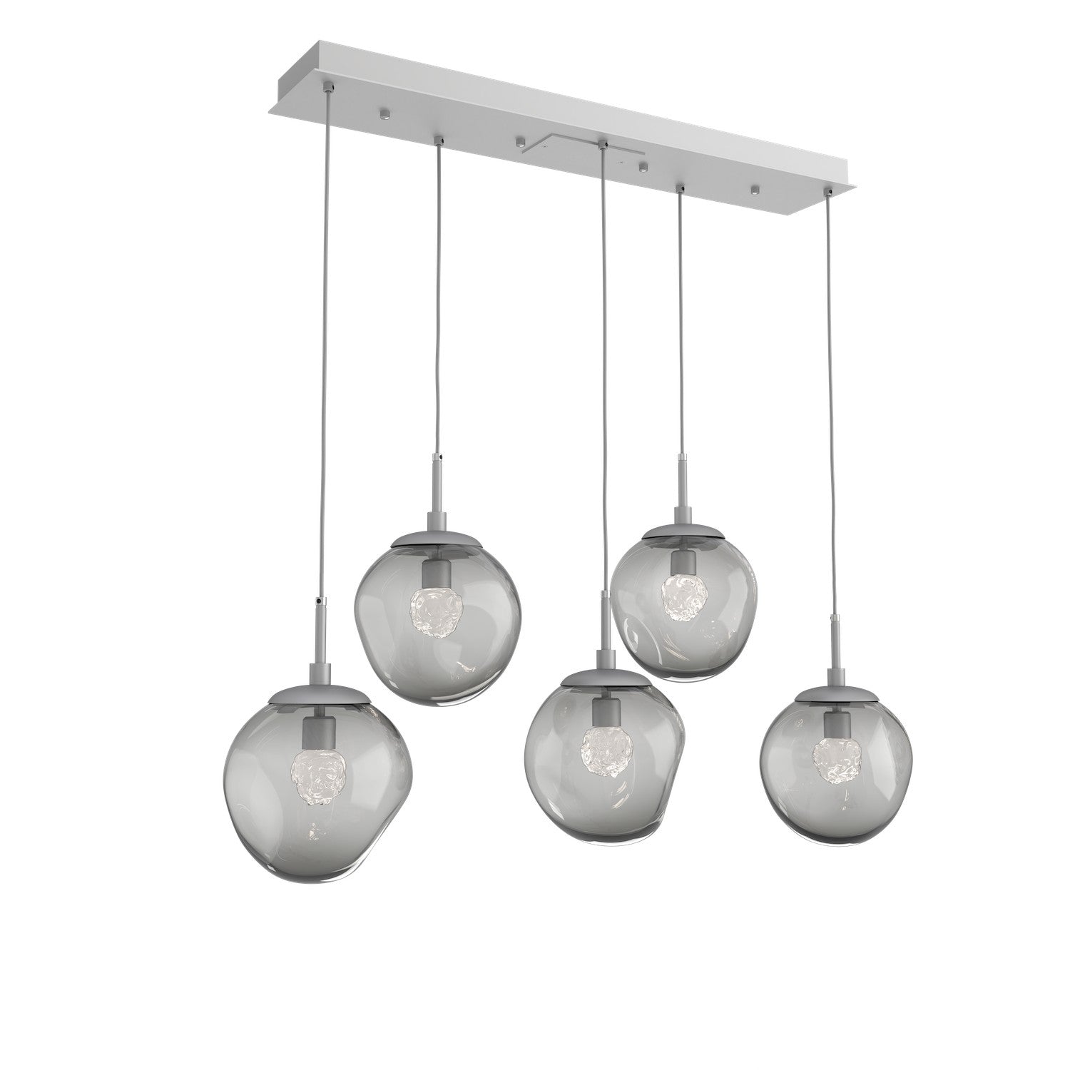 Hammerton Studio - PLB0066-05-CS-FS-C01-L1 - LED Pendant - Aster - Classic Silver