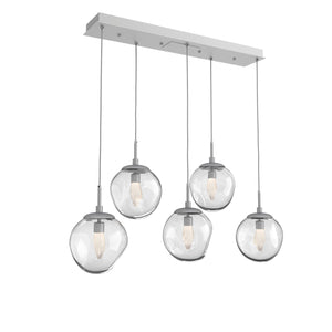 Hammerton Studio - PLB0066-05-CS-GC-C01-L3 - LED Pendant - Aster - Classic Silver