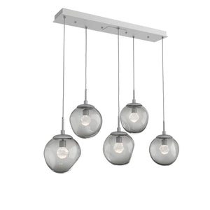 Hammerton Studio - PLB0066-05-CS-ZS-C01-L1 - LED Pendant - Aster - Classic Silver