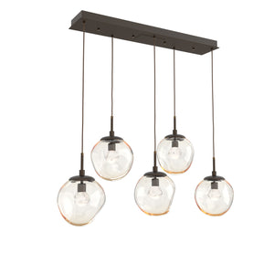 Hammerton Studio - PLB0066-05-FB-ZA-C01-L1 - LED Pendant - Aster - Flat Bronze