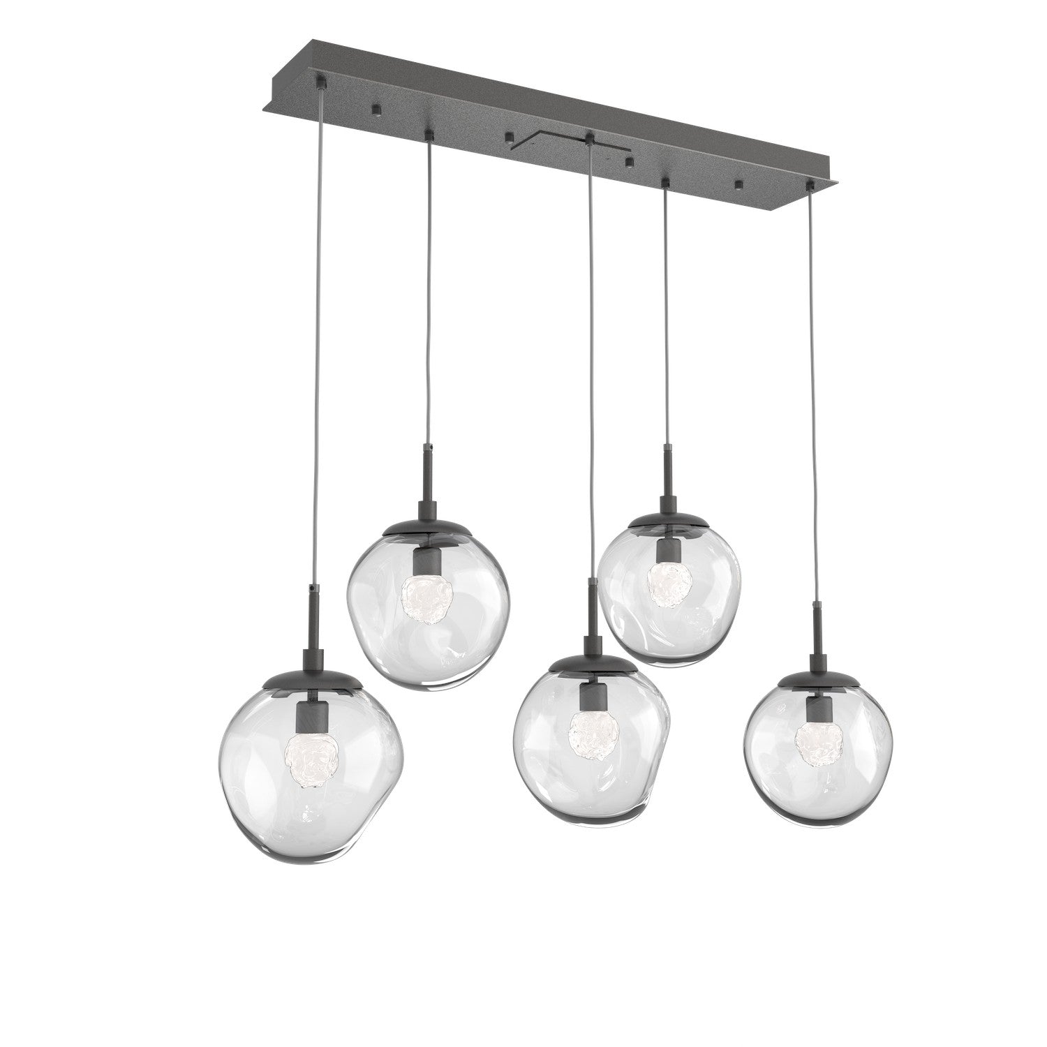 Hammerton Studio - PLB0066-05-GP-FC-C01-L3 - LED Pendant - Aster - Graphite
