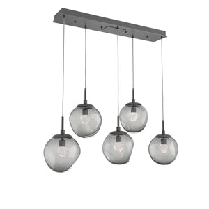 Hammerton Studio - PLB0066-05-GP-FS-C01-L1 - LED Pendant - Aster - Graphite