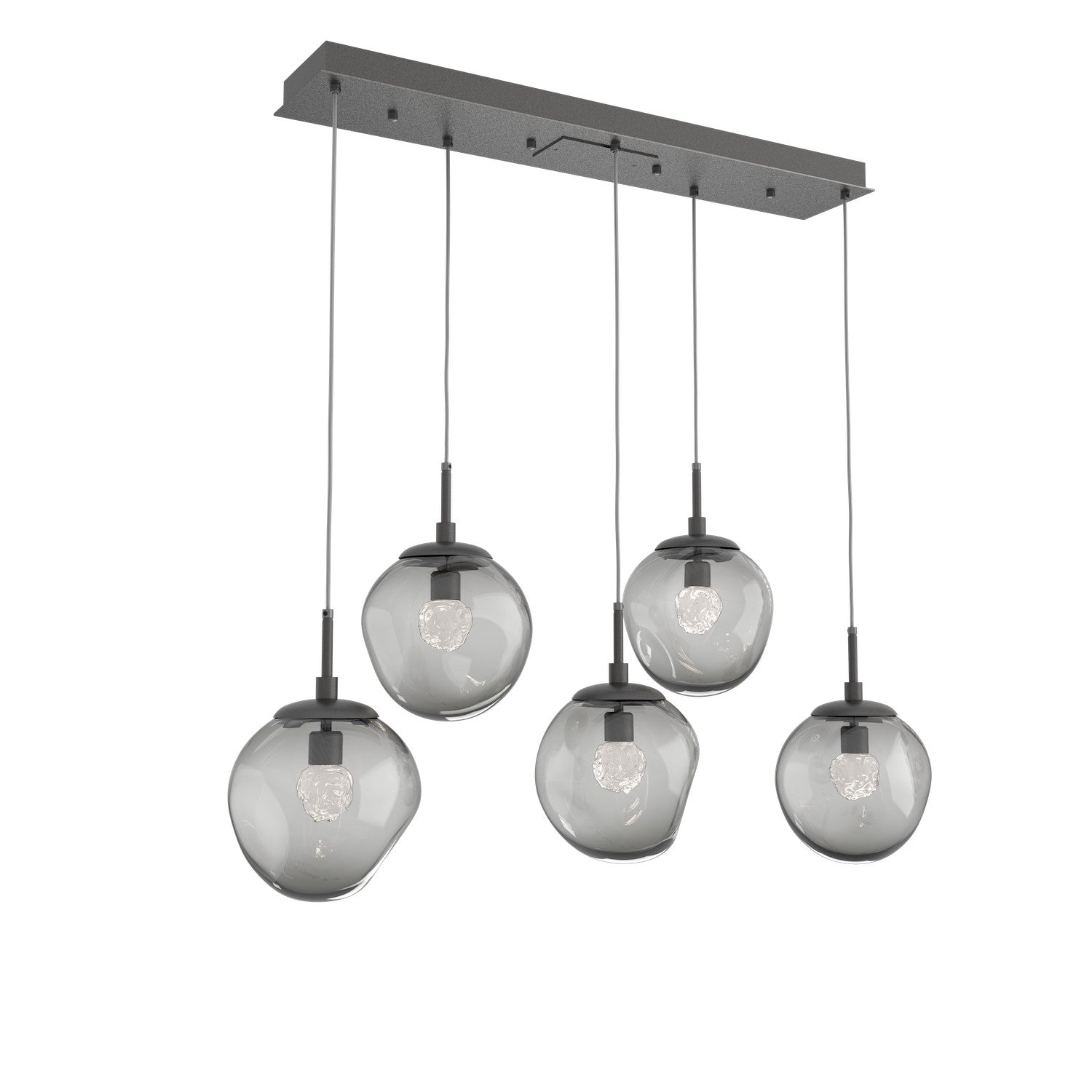 Hammerton Studio - PLB0066-05-GP-FS-C01-L3 - LED Pendant - Aster - Graphite