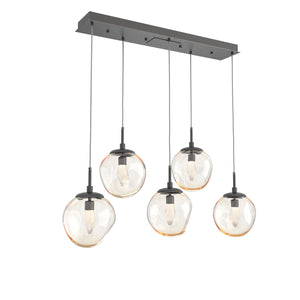 Hammerton Studio - PLB0066-05-GP-GA-C01-L3 - LED Pendant - Aster - Graphite
