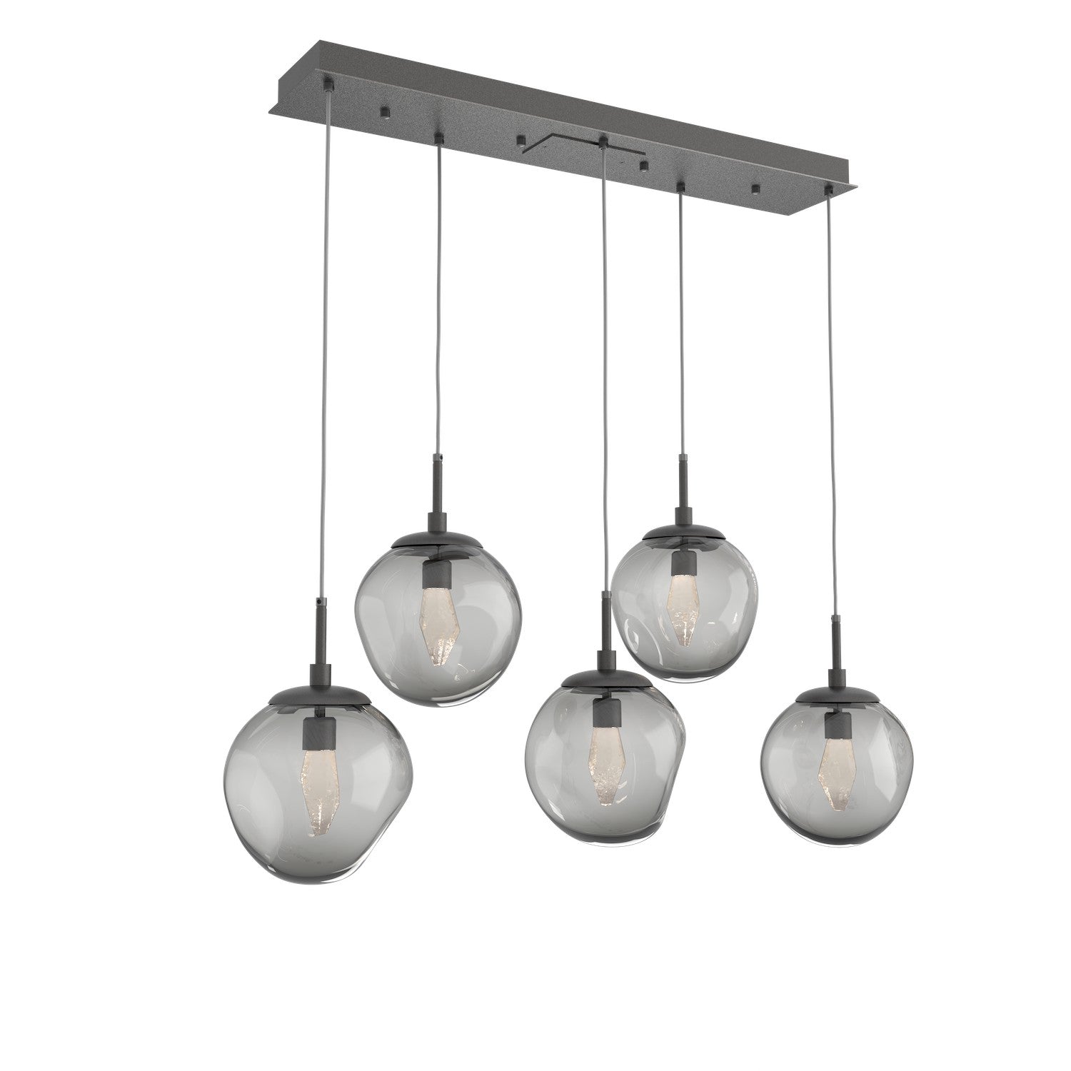 Hammerton Studio - PLB0066-05-GP-GS-C01-L1 - LED Pendant - Aster - Graphite