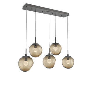 Hammerton Studio - PLB0066-05-GP-ZB-C01-L3 - LED Pendant - Aster - Graphite