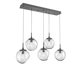 Hammerton Studio - PLB0066-05-GP-ZC-C01-L1 - LED Pendant - Aster - Graphite