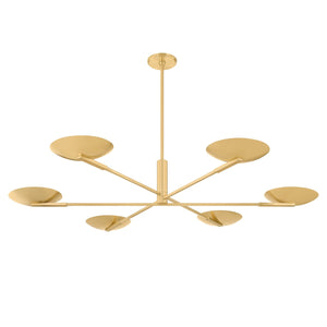 Hudson Valley - 1506-AGB - LED Chandelier - Johnson - Aged Brass