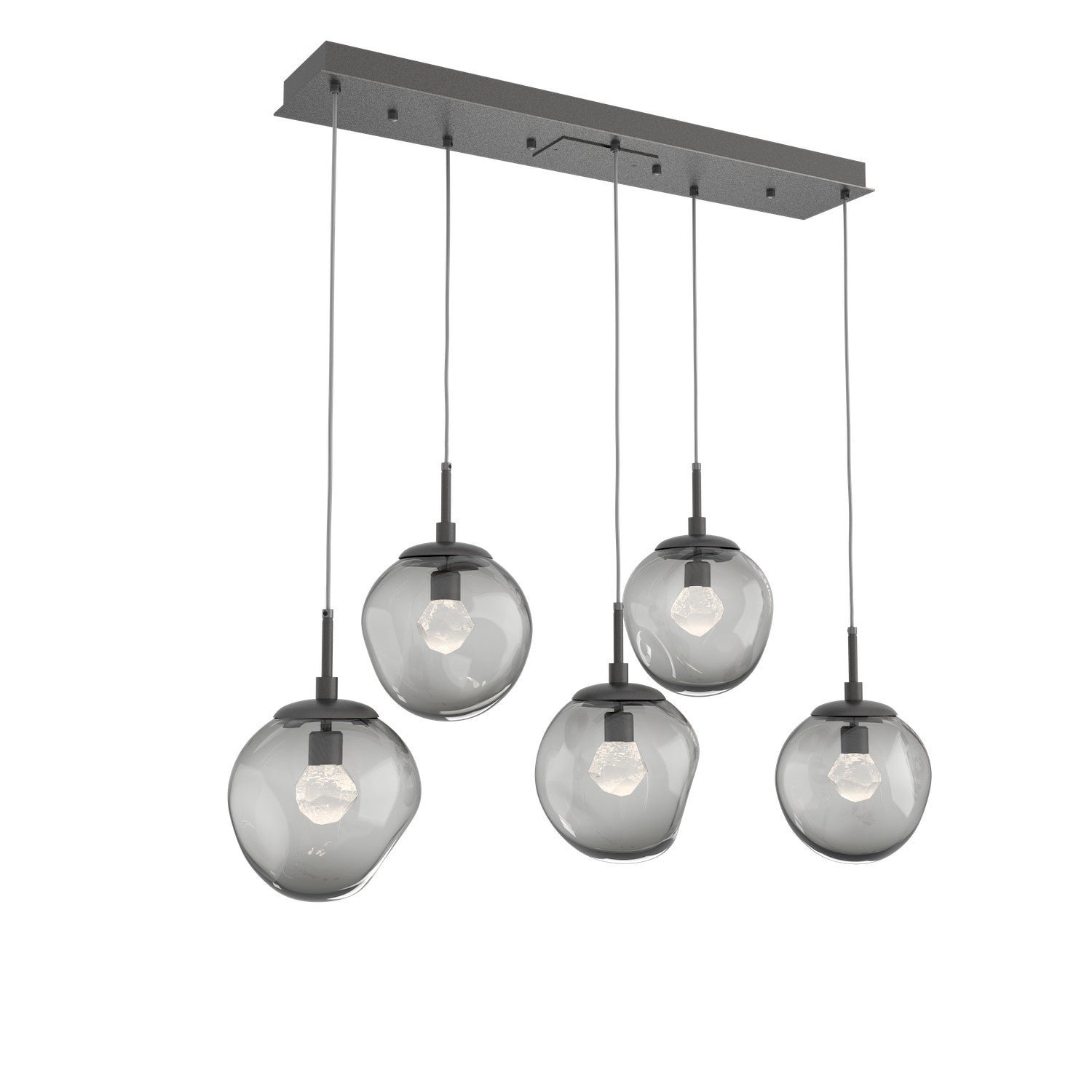 Hammerton Studio - PLB0066-05-GP-ZS-C01-L1 - LED Pendant - Aster - Graphite