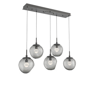 Hammerton Studio - PLB0066-05-GP-ZS-C01-L3 - LED Pendant - Aster - Graphite