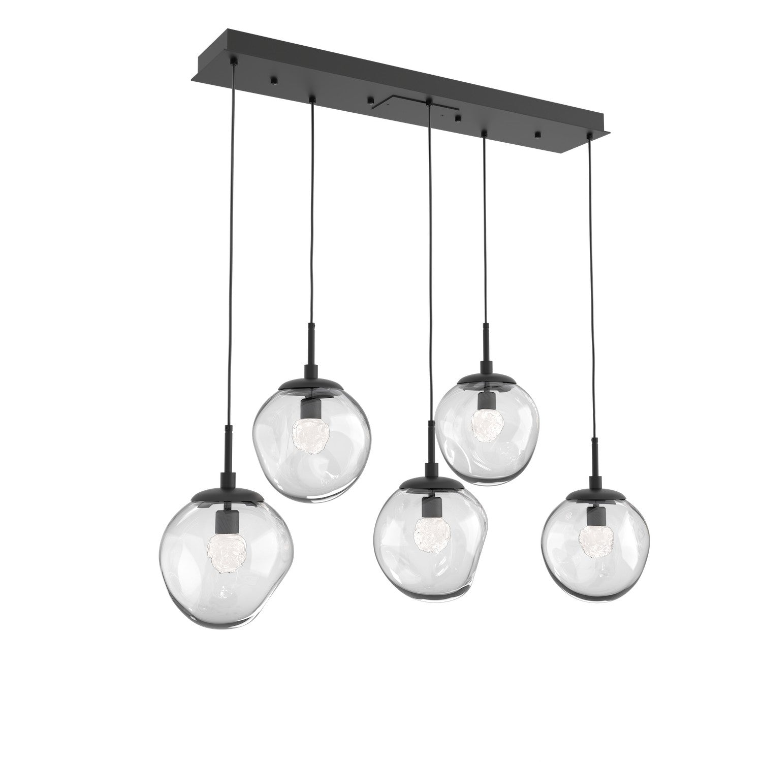 Hammerton Studio - PLB0066-05-MB-FC-C01-L3 - LED Pendant - Aster - Matte Black