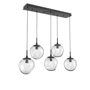 Hammerton Studio - PLB0066-05-MB-FC-C01-L3 - LED Pendant - Aster - Matte Black