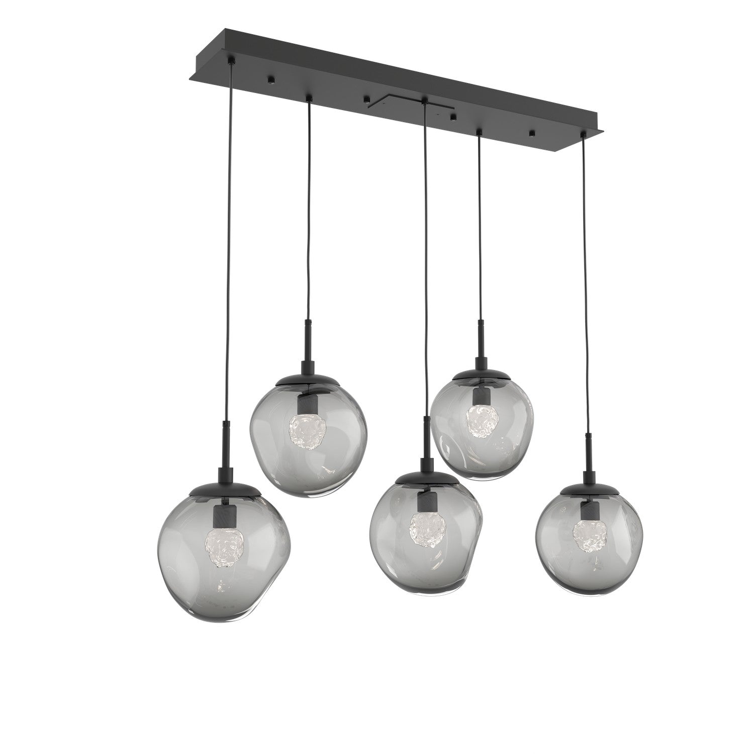 Hammerton Studio - PLB0066-05-MB-FS-C01-L3 - LED Pendant - Aster - Matte Black