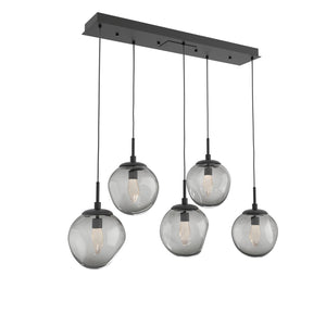 Hammerton Studio - PLB0066-05-MB-GS-C01-L3 - LED Pendant - Aster - Matte Black