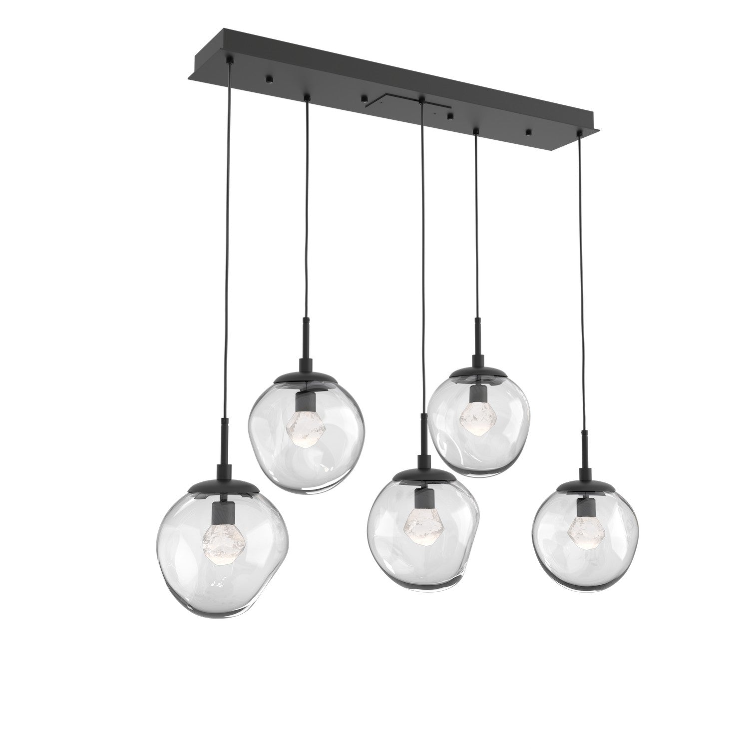 Hammerton Studio - PLB0066-05-MB-ZC-C01-L1 - LED Pendant - Aster - Matte Black