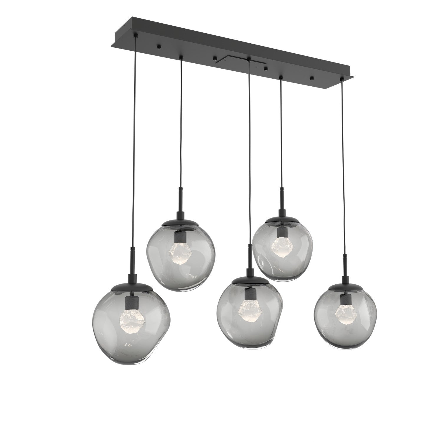 Hammerton Studio - PLB0066-05-MB-ZS-C01-L1 - LED Pendant - Aster - Matte Black