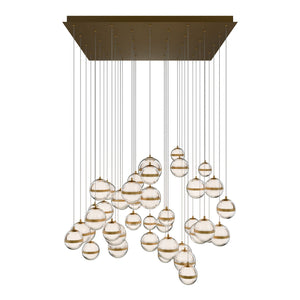 W.A.C. Lighting - PD-77541S-AB - LED Chandelier - Cyllindra - Aged Brass